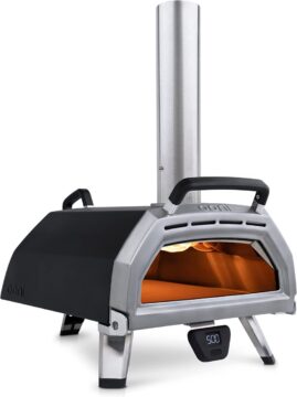 Ooni Karu 16 Multi-Fuel – Mini Forno per Pizza da Esterno – Forno per Pizza a Legna, Carbone o Gas – Prepara Pizze Ovunque!