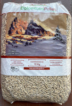 Dolomites Pellet EN+A1 (Bancali da 70 sacchi)